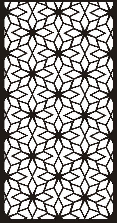 طرح دیوار پارتیشن گل گل - flower partition wall ve - برای دستگاه CNC چوب و لیزر (سی ان سی)