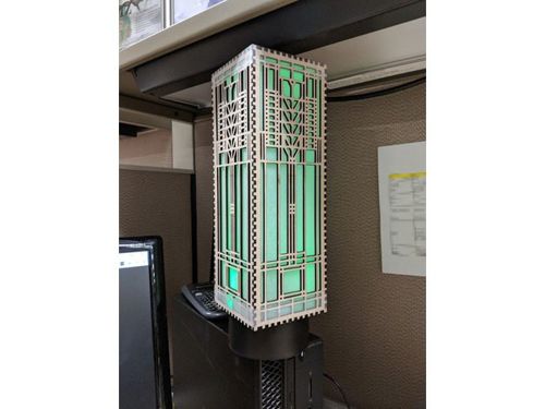 طرح قالب لامپ فلش وی ای - flw lamp template ve - برای دستگاه CNC چوب و لیزر (سی ان سی)
