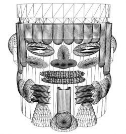 طرح گلدان خنده‌دار گلدان دستگاه‌های حکاکی لیزری سه بعدی توهم لامپ - funny flower pot laser engraving machines 3d illusion lamp - برای دستگاه CNC چوب و لیزر (سی ان سی)