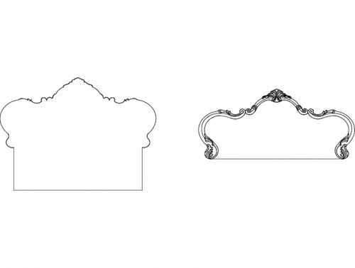 طرح طراحی مبلمان b48 - furniture design b48 - برای دستگاه CNC چوب و لیزر (سی ان سی)