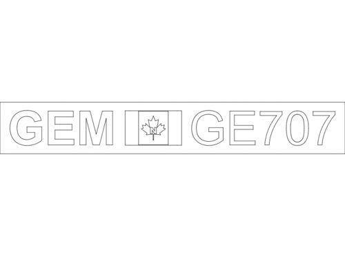 طرح سینک گوهرنما لوگوی ge707 - gemini sink logo ge707 - برای دستگاه CNC چوب و لیزر (سی ان سی)
