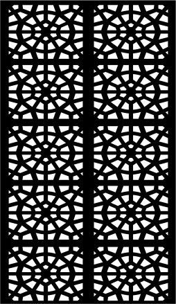 طرح پارتیشن هندسی درز طراحی قالب - geometric partition seamless design template ve - برای دستگاه CNC چوب و لیزر (سی ان سی)