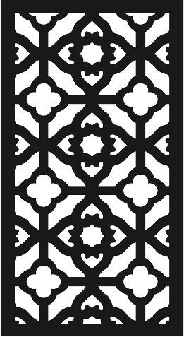 طرح الگوی هندسی زمینه جلی طراحی - geometric pattern background jali design ve - برای دستگاه CNC چوب و لیزر (سی ان سی)