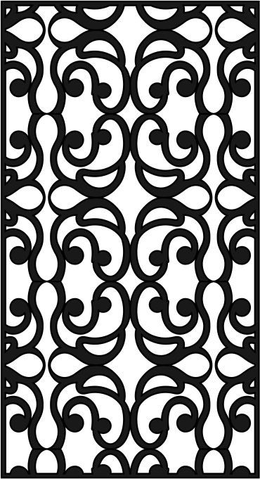 طرح الگوی هندسی صفحه طراحی - geometric pattern screen design ve - برای دستگاه CNC چوب و لیزر (سی ان سی)