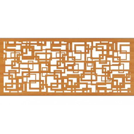 طرح دیوار الگوی هندسی - geometric pattern wall design - برای دستگاه CNC چوب و لیزر (سی ان سی)