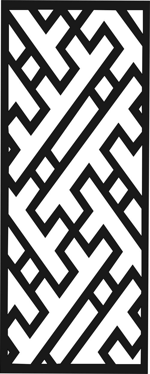 طرح طراحی گریل دکوراسیون صفحه الگوی - grill design decoration screen pattern ve - برای دستگاه CNC چوب و لیزر (سی ان سی)