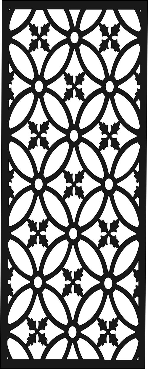 طرح طراحی گریل دکور الگوی یکپارچه - grill design decor pattern seamless ve - برای دستگاه CNC چوب و لیزر (سی ان سی)