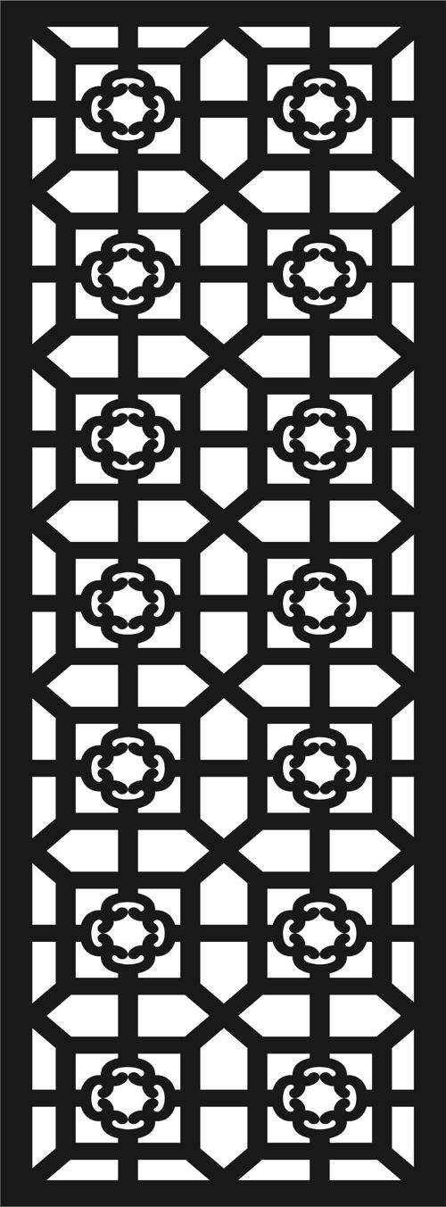 طرح طراحی گریل الگوی دکوراسیون صفحه طراحی برای برش لیزری - grill design pattern decoration screen design for laser cut ve - برای دستگاه CNC چوب و لیزر (سی ان سی)