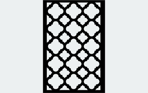 طرح گریل - grille - برای دستگاه CNC چوب و لیزر (سی ان سی)