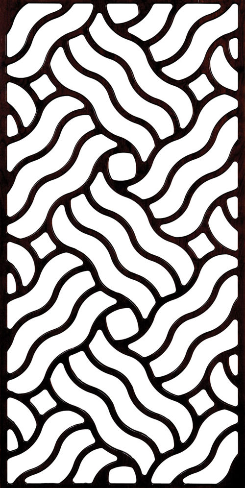 طرح الگوی جلوبندی 300 v7 - grille pattern 300 v7 - برای دستگاه CNC چوب و لیزر (سی ان سی)