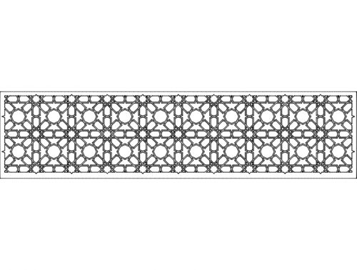 طرح الگوهای جلوپنجره spr 0 - grille patterns spr10x2 - برای دستگاه CNC چوب و لیزر (سی ان سی)