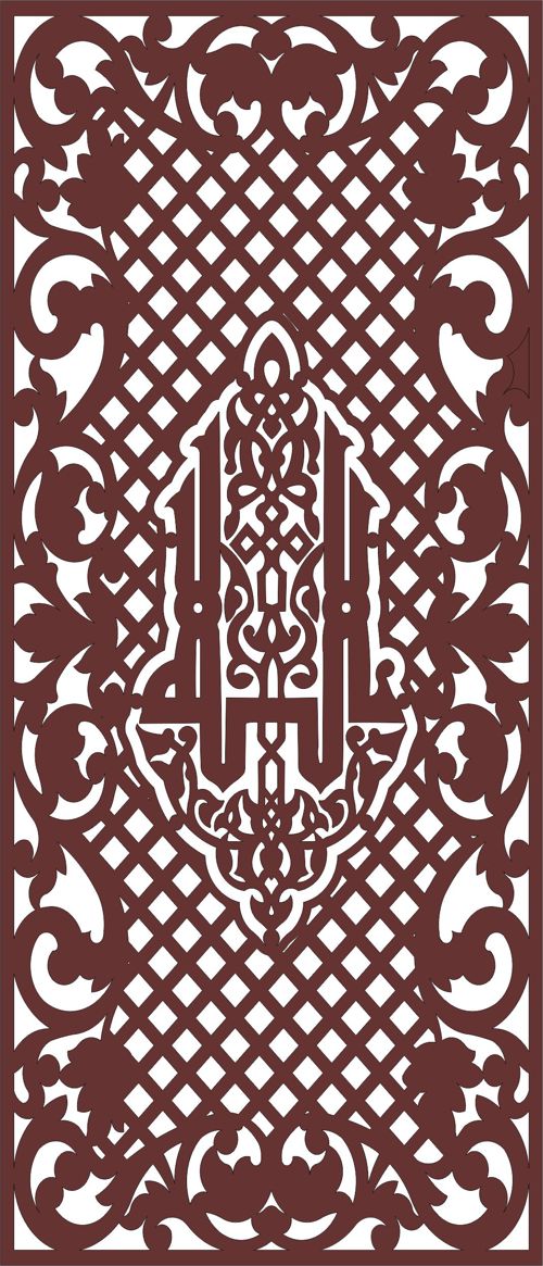 طرح طراحی پارتیشن گریل برش پلاسما طراحی جالی برای برش لیزری - grill partition design plasma cutting jali design for laser cut ve - برای دستگاه CNC چوب و لیزر (سی ان سی)