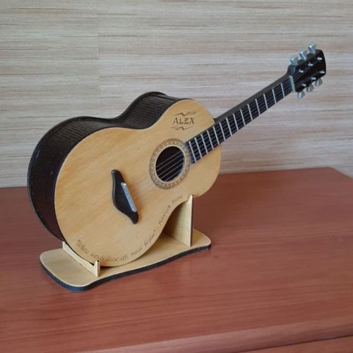 طرح‌ها و نقاشی‌های گیتار برای برش لیزری - guitar drawings and layouts for laser cutting ve - برای دستگاه CNC چوب و لیزر (سی ان سی)