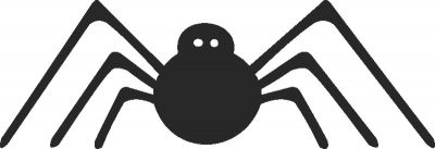طرح هالووین عنکبوتی - halloween spider - برای دستگاه CNC چوب و لیزر (سی ان سی)