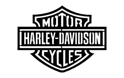 طرح لوگوی هارلی دی - harley d logo - برای دستگاه CNC چوب و لیزر (سی ان سی)