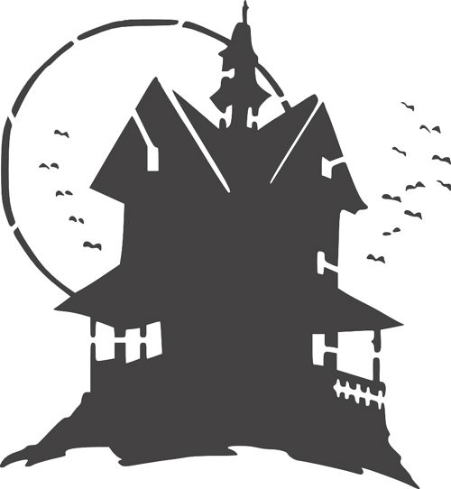 طرح خانه خالی از سکنه - haunted house - برای دستگاه CNC چوب و لیزر (سی ان سی)