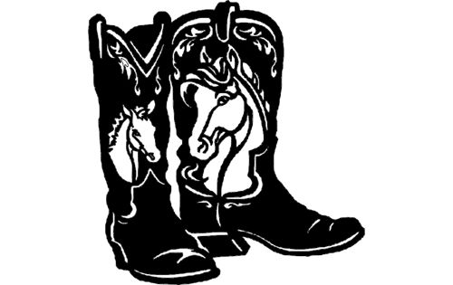 طرح چکمه اسب - horse boots - برای دستگاه CNC چوب و لیزر (سی ان سی)