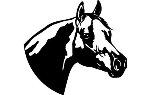 طرح گیره سر اسب - horse head clip - برای دستگاه CNC چوب و لیزر (سی ان سی)