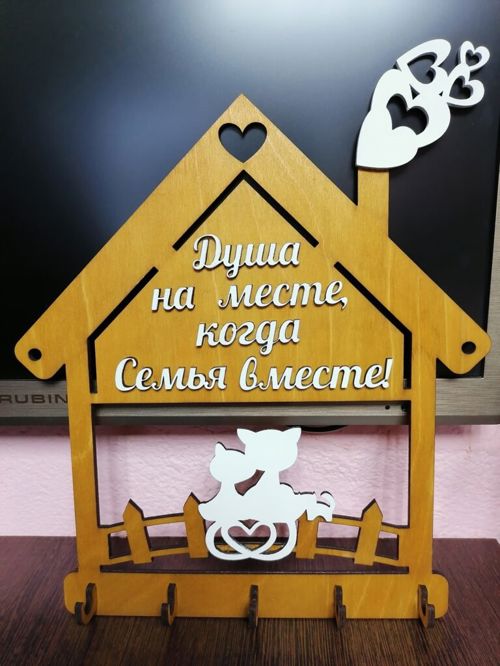 طرح گربه‌های خانه‌دار برای برش لیزری - housekeeper cats layout for laser cut - برای دستگاه CNC چوب و لیزر (سی ان سی)