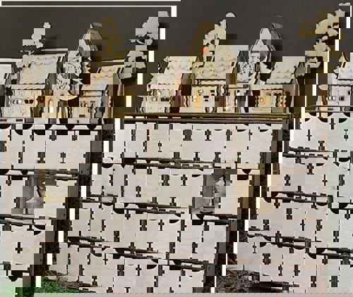 طرح چراغ خانه دکوراسیون با قفسه نقاشی برای برش لیزری - house lamp decor with shelf drawings for laser cut ve - برای دستگاه CNC چوب و لیزر (سی ان سی)