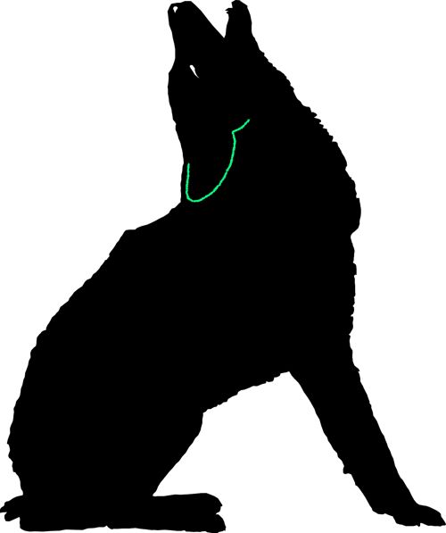 طرح زوزه‌کش کایوت - howling coyote - برای دستگاه CNC چوب و لیزر (سی ان سی)