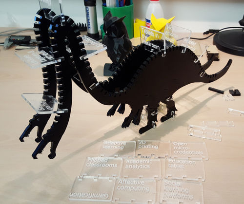 طرح مدل برش لیزری hypeosaure - hypeosaure lasercut model x2 - برای دستگاه CNC چوب و لیزر (سی ان سی)