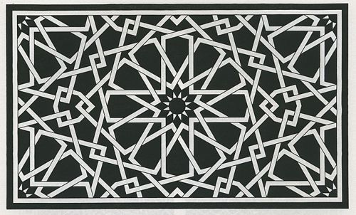 طرح هنر اسلامی - islamic art 2 - برای دستگاه CNC چوب و لیزر (سی ان سی)