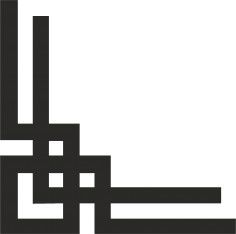 طرح گوشه اسلامی هنر - islamic corner art - برای دستگاه CNC چوب و لیزر (سی ان سی)