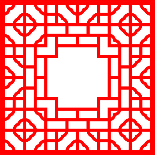 طرح تزئین جالی الگوی یکپارچه - jali design decoration pattern seamless ve - برای دستگاه CNC چوب و لیزر (سی ان سی)