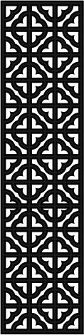 طرح جعلی گریل دکوراسیون الگوی یکپارچه - jali design grill decoration pattern seamless ve - برای دستگاه CNC چوب و لیزر (سی ان سی)