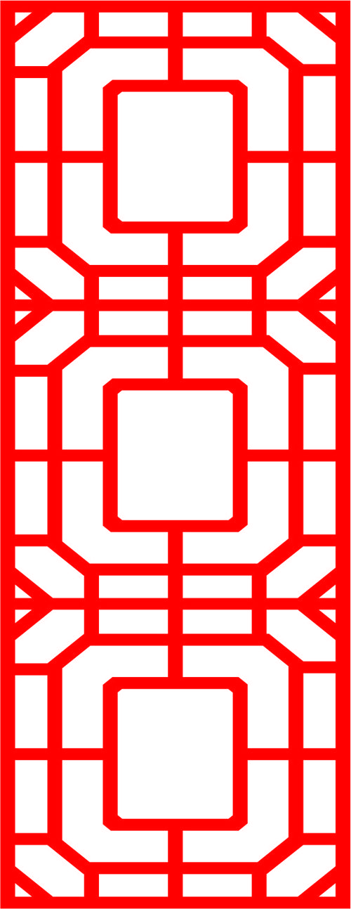 طرح الگوی طراحی صفحه الهام گرفته از جالی - jali inspired screen pattern design ve - برای دستگاه CNC چوب و لیزر (سی ان سی)
