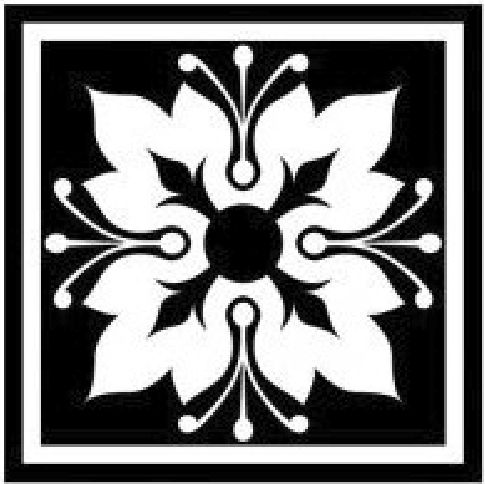 طرح الگوی طراحی دکور گل جالی - jali pattern design decor flower - برای دستگاه CNC چوب و لیزر (سی ان سی)