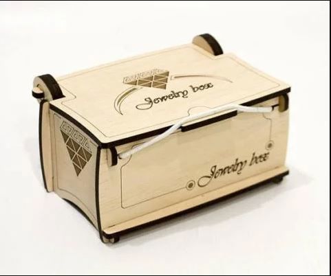 طرح jewelry-box-with-lid-for-laser-cut