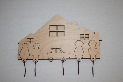 طرح جاکلیدی برش لیزری برای برش لیزری - key holder laser cut for laser cut ve - برای دستگاه CNC چوب و لیزر (سی ان سی)