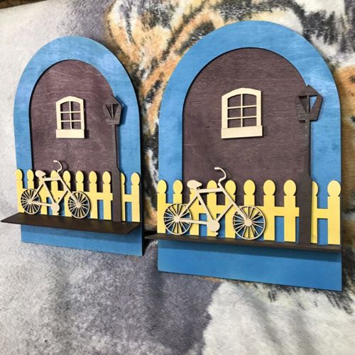 طرح جاکلیدی برای برش لیزری - key holders 2 layout for laser cut - برای دستگاه CNC چوب و لیزر (سی ان سی)