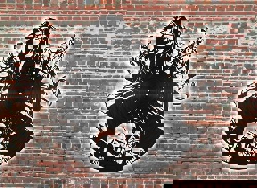 طرح ساعت شیر شاه سی ان سی - king lion clock cnc ve - برای دستگاه CNC چوب و لیزر (سی ان سی)