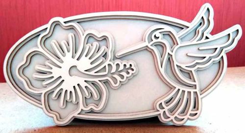 طرح برش لیزری کولیبریفور - kolibrifor laser cut ve - برای دستگاه CNC چوب و لیزر (سی ان سی)