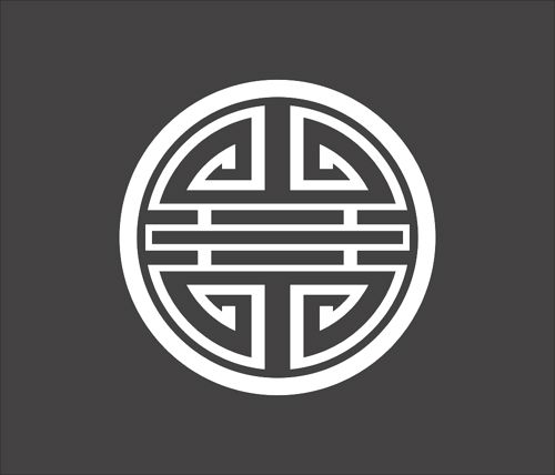 طرح طراحی سنتی کره‌ای عنصر - korean traditional design element - برای دستگاه CNC چوب و لیزر (سی ان سی)