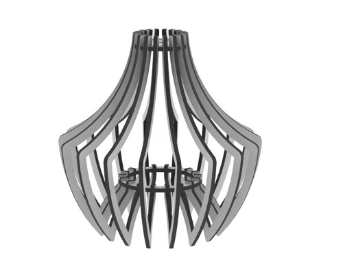 طرح لامپ برای برش لیزری - lamp 12 for laser cutting ve - برای دستگاه CNC چوب و لیزر (سی ان سی)