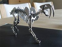 طرح قالب پازل دندان شمشیر برش لیزری سه بعدی - laser cut 3d puzzle saber tooth template - برای دستگاه CNC چوب و لیزر (سی ان سی)