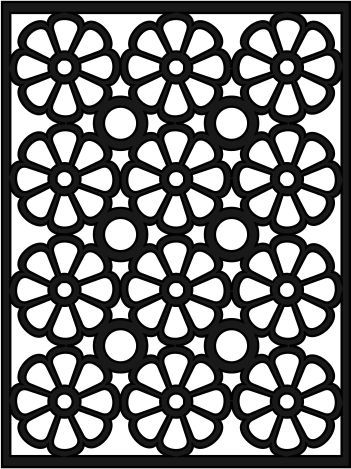 طرح برش لیزری انتزاعی زمینه هندسی الگوی - laser cut abstract background geometric pattern ve - برای دستگاه CNC چوب و لیزر (سی ان سی)