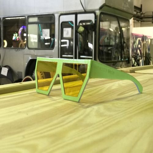 طرح عینک آفتابی اکریلیک برش لیزری قاب - laser cut acrylic sunglasses ve - برای دستگاه CNC چوب و لیزر (سی ان سی)
