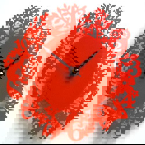 طرح ساعت دیواری اکریلیک برش لیزری طرح - laser cut acrylic wall clock design ve - برای دستگاه CNC چوب و لیزر (سی ان سی)