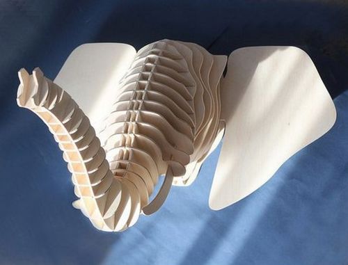 طرح برش لیزری طراحی شگفت‌انگیز شاخ - laser cut amazing design unihorn - برای دستگاه CNC چوب و لیزر (سی ان سی)