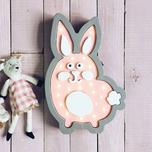 طرح برش لیزری به شکل حیوانات بچه‌ها شب نور - laser cut animal shaped kids night light ve - برای دستگاه CNC چوب و لیزر (سی ان سی)