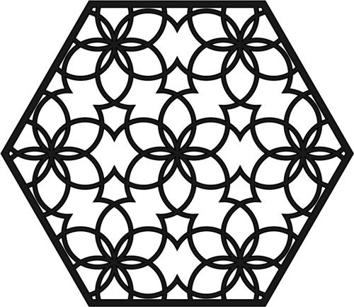 طرح هندسی پس زمینه برش لیزری - laser cut background geometric design ve - برای دستگاه CNC چوب و لیزر (سی ان سی)
