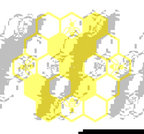 طرح نقاشی ساعت زنبوری برش لیزری - laser cut bee clock drawing ve - برای دستگاه CNC چوب و لیزر (سی ان سی)