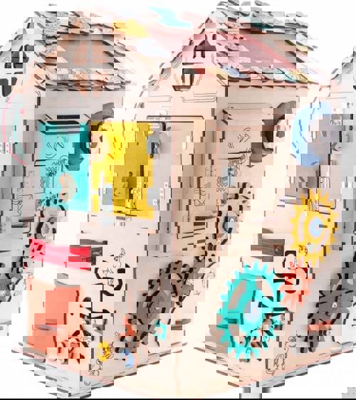 طرح پازل تخته بیزی برش لیزری برای کودکان - laser cut biziboard puzzle for children ve - برای دستگاه CNC چوب و لیزر (سی ان سی)