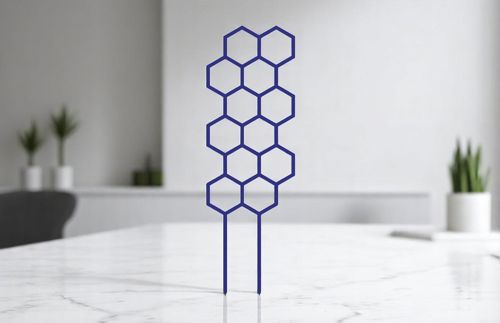 طرح برش لیزری گیاه بوهمی داربست خانه گیاه لیزر - laser cut boho plant trellis house plant - برای دستگاه CNC چوب و لیزر (سی ان سی)