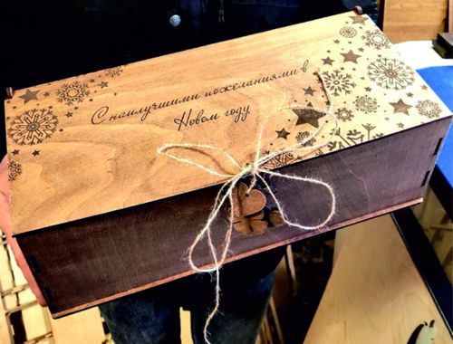 طرح laser-cut-box-for-a-bottle-layout-ve
